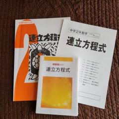 オール5家庭教師の三澤の数学シリーズ 連立方程式