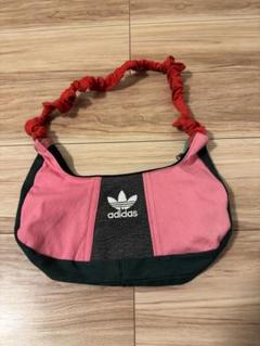 愛用 ま*と様 adidas ショルダーバッグ リメイクバッグ アディダス ショルダーバッグ