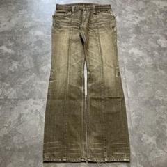 パンツ 00s nicole python pocket flare denim Y2K 00s nicole python pocket flare denim Y2K - メルカリ
