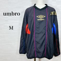 ★美品umbro トレーニングウェア　プルオーバー　黒　M