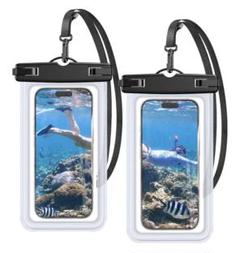 スマホ 防水ケース 海 2枚セット 熱圧技術 完全防水 スマホケース IPX8