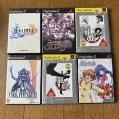 日*0様 Kanon、FF X、FF12他　PS2ソフト6本セット