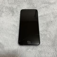 iPhone 6 シルバー 本体 画面ひびあり