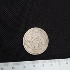 М　ポケモン　リオル　メダルコレクション　バトルコイン　銀色