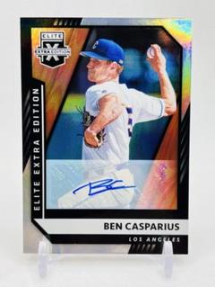 レア2021 直筆サイン ベン・カスパリアス DODGERS Panini