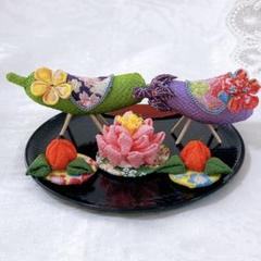 精霊馬☆ちりめん細工☆つまみ細工☆ほおづき☆お盆セット☆蓮の花