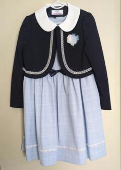 （着用1回美品）waltz by BEAMS アンサンブル ワンピース 120 waltz by BEAMS DESIGN クラシカルフラワーボレロスーツ キッズ