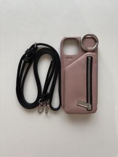 ajew iPhoneケース ストラップ付