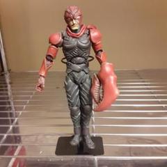 ペ*ロ様 仮面ライダー バケガニの怪童子 フィギュア 赤黒 スタンド付き ペ*ロ様 仮面ライダー バケガニの怪童子 フィギュア 赤黒