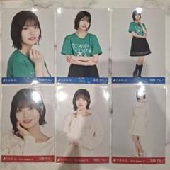 乃木坂46 中西アルノ 宮城Tシャツ スウェット 6種コンプ 生写真