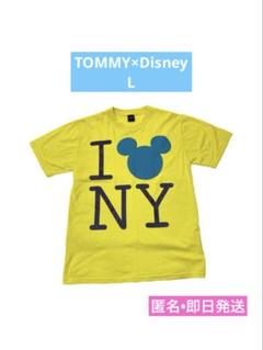 TOMMY Disney コラボ　ミッキー　Tシャツ　L 半袖　匿名　即日発送