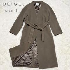 極美品】BEIGE,ベイジ❤︎セラドングリーンチェスターコート 4