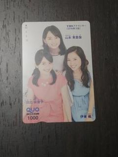 未使用 TBS 株主優待 女子アナウンサー QUOカード