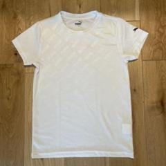 ★まとめ買い歓迎★ PUMA ホワイト シャツ サッカー プラT 140cm