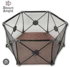 お値下げ smart angel ワンタッチらくらくベビーサークル