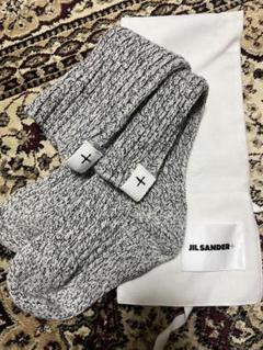 JILSANDER ジルサンダー　靴下　ハイソックス　ニット JILSANDER ジルサンダー靴下ハイソックスニット