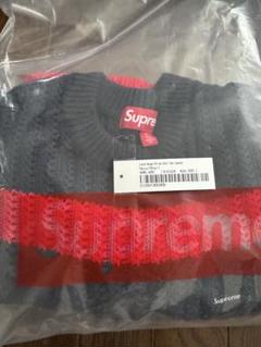 Supreme Loose Gauge Stripe Sweater small