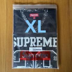 Supreme Bandana Football Jersey BLACK XLのサムネイル
