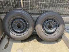 ハイエース200系 純正ホイール 15×6Jブリヂストン普通タイヤ中古 オプション】トヨタ 200系 ハイエース 純正 OP 15in 6J +35