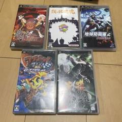 天誅 忍大全他PSPソフト5本セット