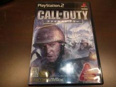 PS2ソフト　コールオブデューティファイネストアワー