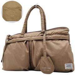 ハイク×ポーター　ヘルメットバッグ L サンドストーン　美中古品 中古・古着通販】PORTER (ポーター) HYKE (ハイク) 2WAY