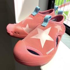 【美品】コンバース ピンク 水陸両用 スポーツサンダル 16.0㎝ キッズ