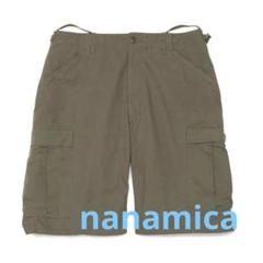 新品 nanamica Cargo Shorts カーゴパンツ 34 カーキ