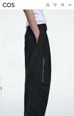 cos今季⭐︎ユーティリティバレルレッグカーゴパンツ COS ユーティリティバレルレッグカーゴパンツ - メルカリ