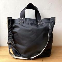 【美品】トリココムデギャルソン　ナイロンハンドバッグ　ネイビー m81950037016_1.jpg?1727009656