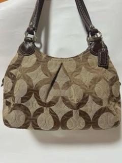 オールドcoachミニハンドバック