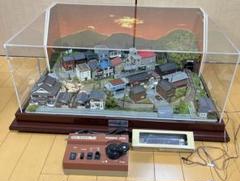 【メルカリ便で発送❗】大ジオラマ　線路と並走（複線ver） ハンドメイドジオラマ メルカリ便で発送❗】大ジオラマ 線路と並走（複線ver