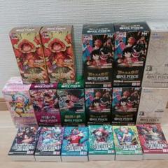 ワンピースカード　テープ付き未開封ボックス11点まとめ売り