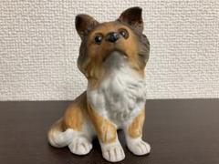 シェルティ 犬 陶器 置物 KATO KOGEI 加藤工芸 インテリア 雑貨