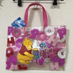 プールバック　ディズニー　プーさん　新品未使用　ピンク