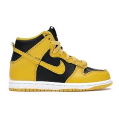 Nike Dunk High Black Varsity Maize PS