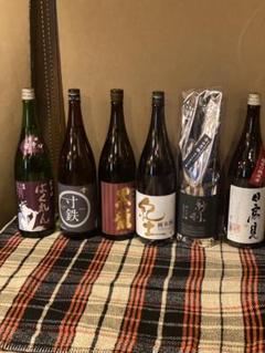 日本酒6本セット ばくれん、寸鉄、黒龍、紀土、紗里、日高見 - メルカリ