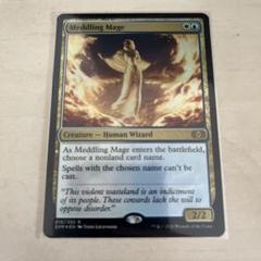 MTG 翻弄する魔道士 翻弄する魔道士/Meddling Mage《日本語》【PLS】