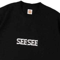 未開封新品　see see Tシャツ Lサイズ 黒　ビックシャツ 2025年最新】seesee tシャツ xlの人気アイテム - メルカリ