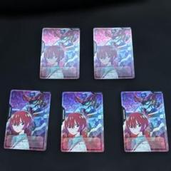 ガンダムカードゲーム リソースカード マチュ&ジークアクス　5枚