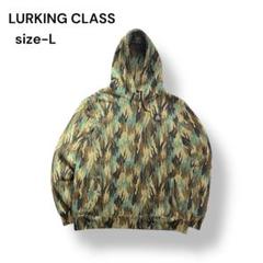 LURKING CLASS ラーキングクラス迷彩柄パーカー L スケボー