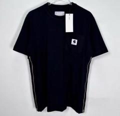 【新品未開封サイズ4】Sacai x CarharttWIP T shirt Carhartt x Sacai WIP T-shirt Black White Navy Light Blue