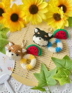 柴犬のキーホルダー 夏ver. 【オーダー専用ページ】