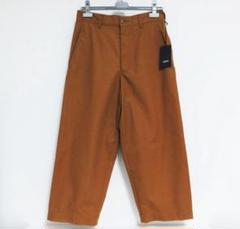 定価3.1万 新品 LOEFF キャンバス クロップド ワイド パンツ 0のサムネイル
