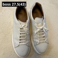 BOSS ホワイト スニーカー