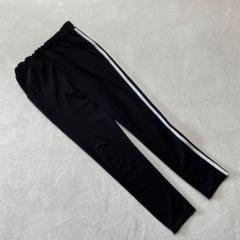 ⭐️ 無地パンツ⭐️ ブラック トラックパンツ サイドライン ウエストゴム