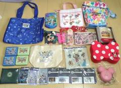 ★DISNEY★バッグ＆ポップコーンケース＆スーベニア他☆26点SETまとめ売り