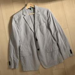 BANANA REPUBLIC 00s テーラードジャケット　シアサッカー　40