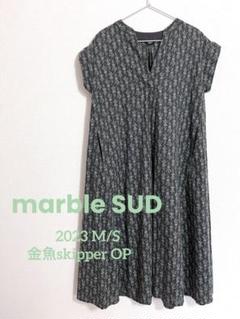 【希少】Marble SUD 流れ星ワンピース 刺繡 総柄 ブラック Aライン 2025年最新】marble sud その他の人気アイテム - メルカリ