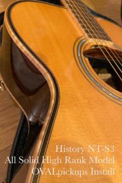 ☆History NT-S3 エレアコ仕様!OVAL-type2搭載 HC付属☆